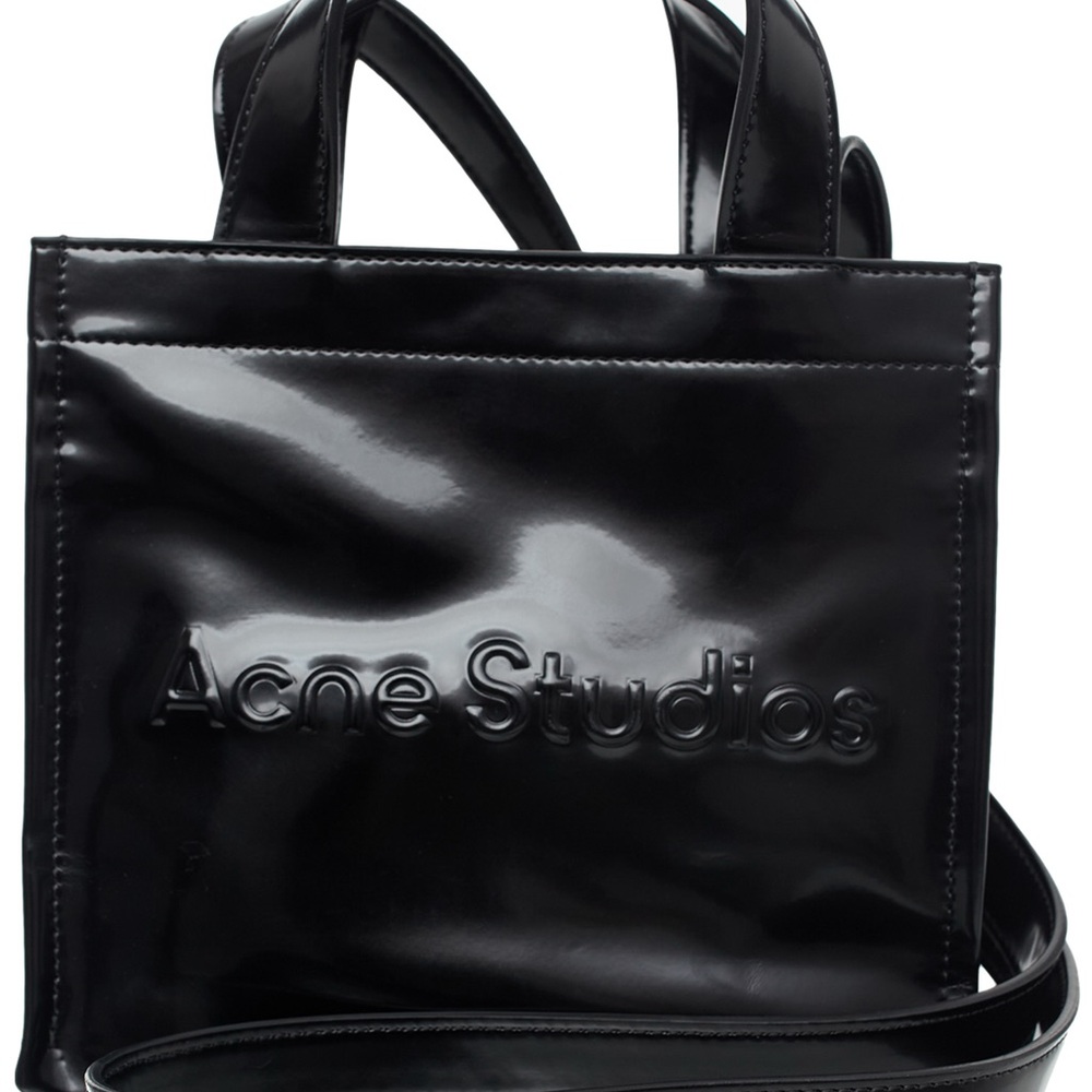 Acne Studios Glossy Black Tote
